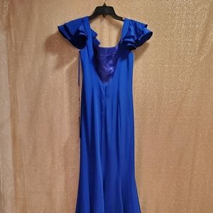 Mac Duggal Prom Dress Cobalt 66585V